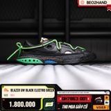 BLAZER OFFWHITE BLACK ELECTRO GREEN - DH7863 001 - 38.5