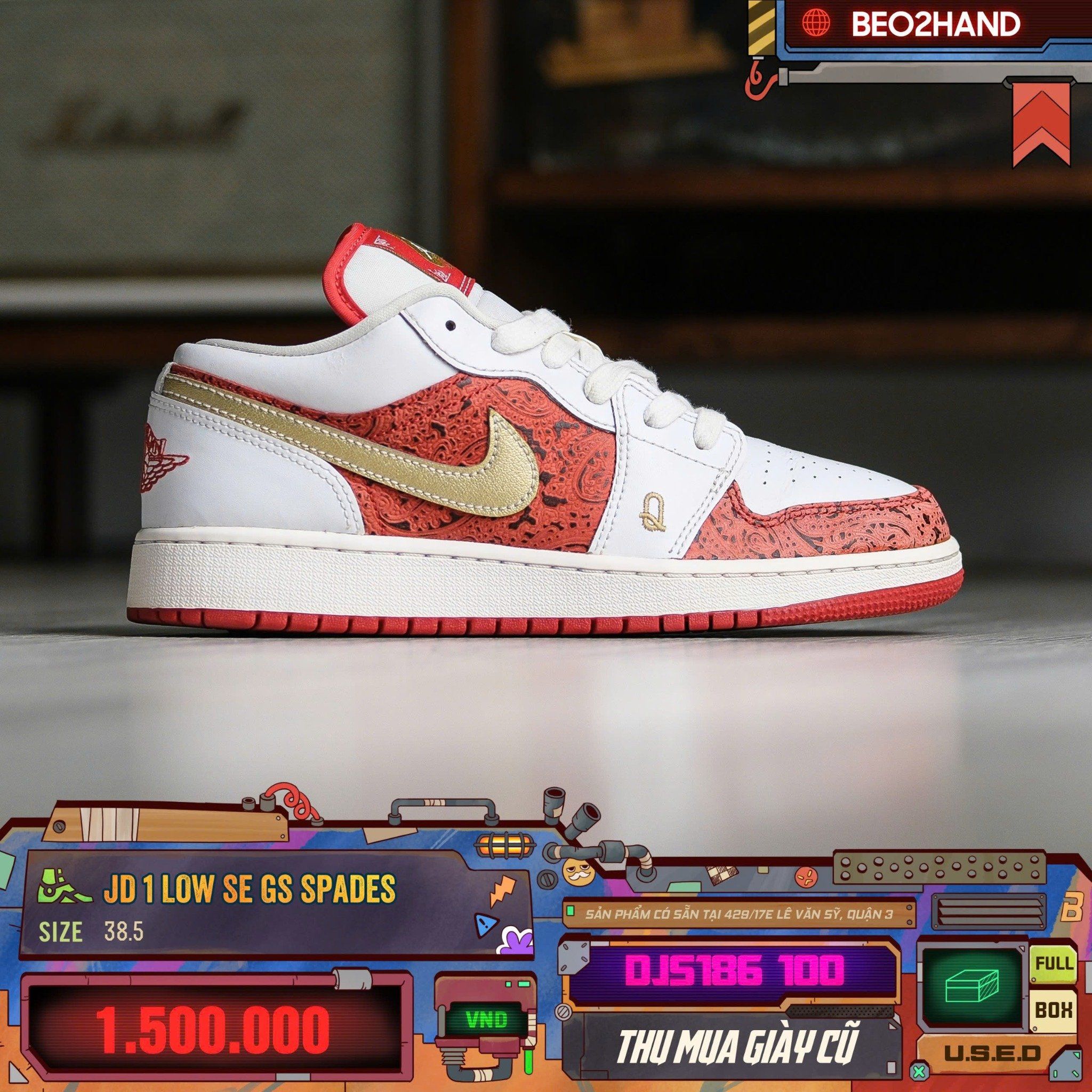 Jordan 1 low 38.5 shop