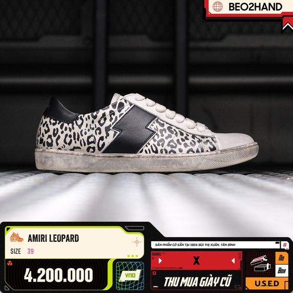AMIRI LEOPARD - 39