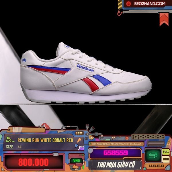 REWIND RUN WHITE COBALT RED - 44
