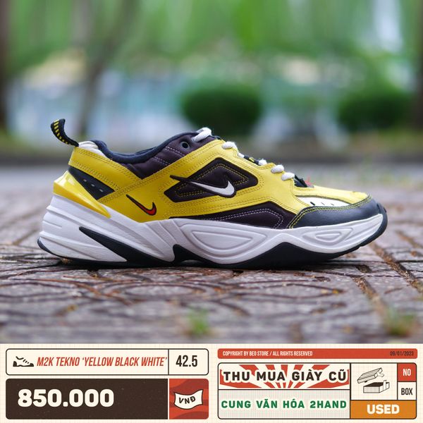 nike tekno black yellow