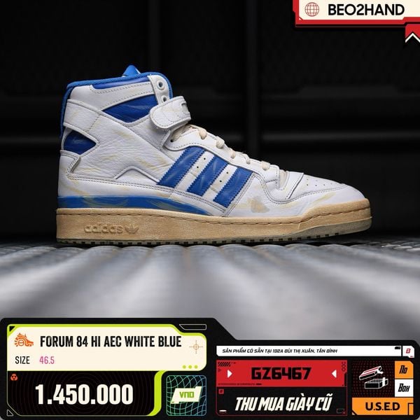 FORUM 84 HI AEC WHITE BLUE - GZ6467 - 46.5