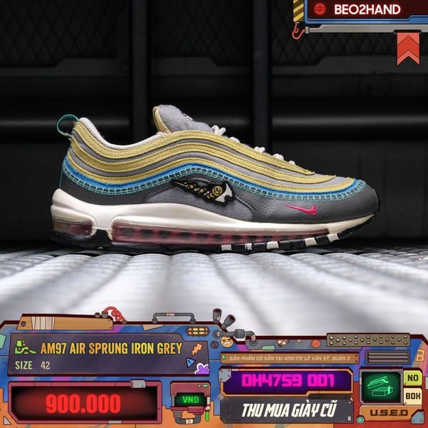 AM97 AIR SPRUNG IRON GREY - DH4759 001 - 42