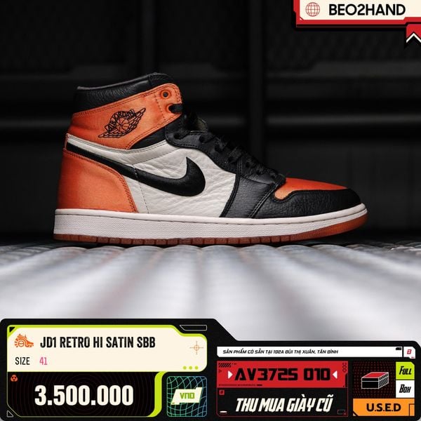 JORDAN 1 RETRO HI SATIN SBB - AV3725 010 - 41