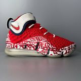 LEBRON 17 GRAFFITI REMIX RED - CT6052 600 - 40.5