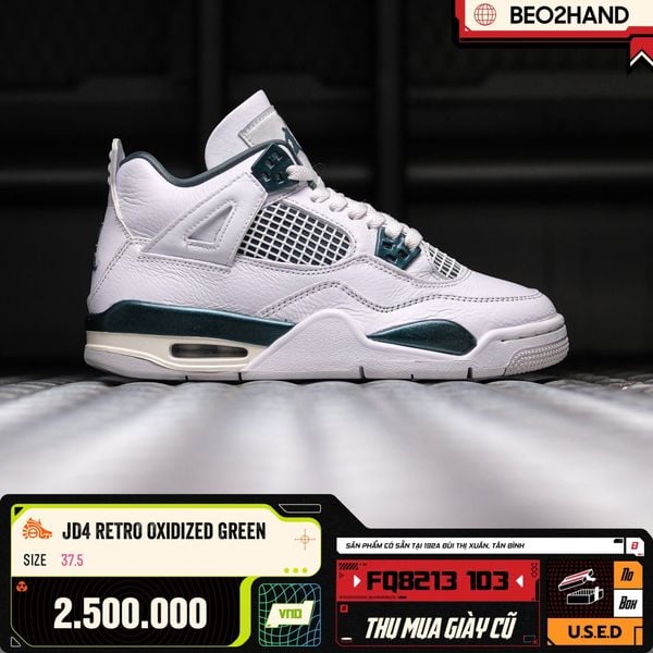 JORDAN 4 RETRO OXIDIZED GREEN - FQ8213 103 - 37.5