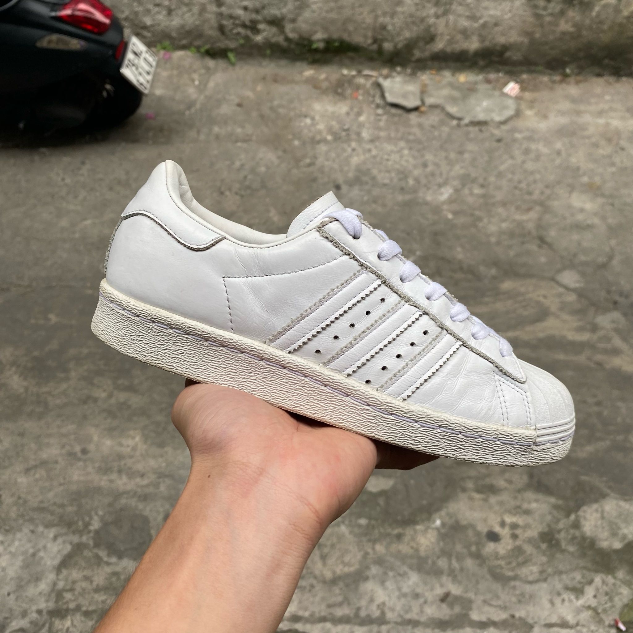 superstar 80s half heart