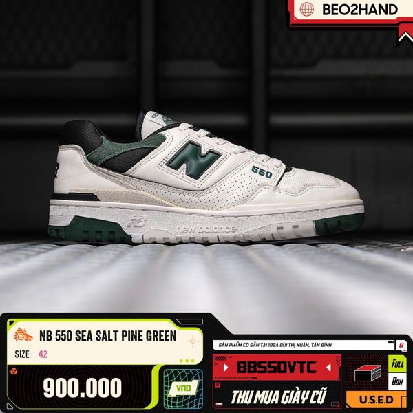NB 550 SEA SALT PINE GREEN - BB550VTC - 42