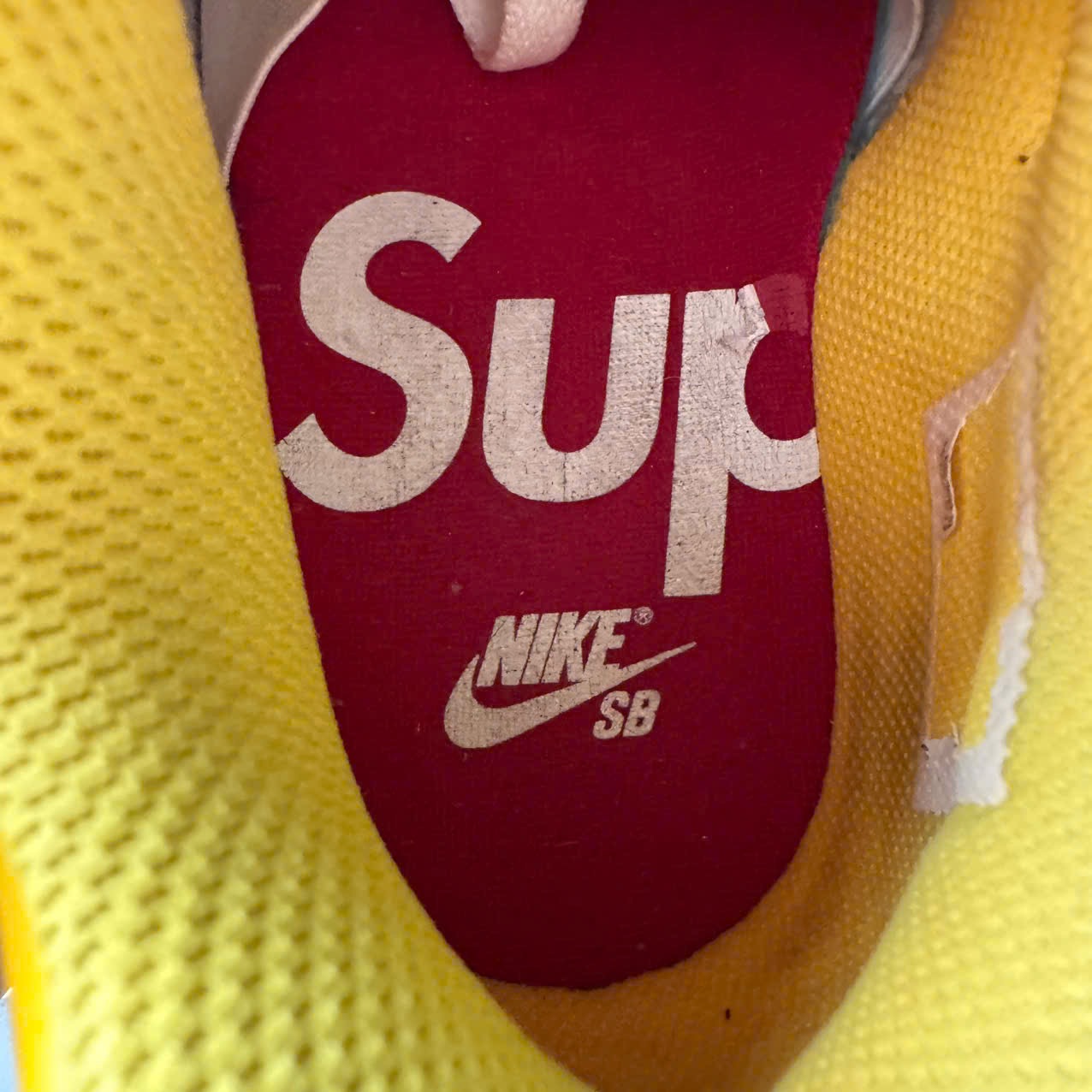 supreme af2 yellow