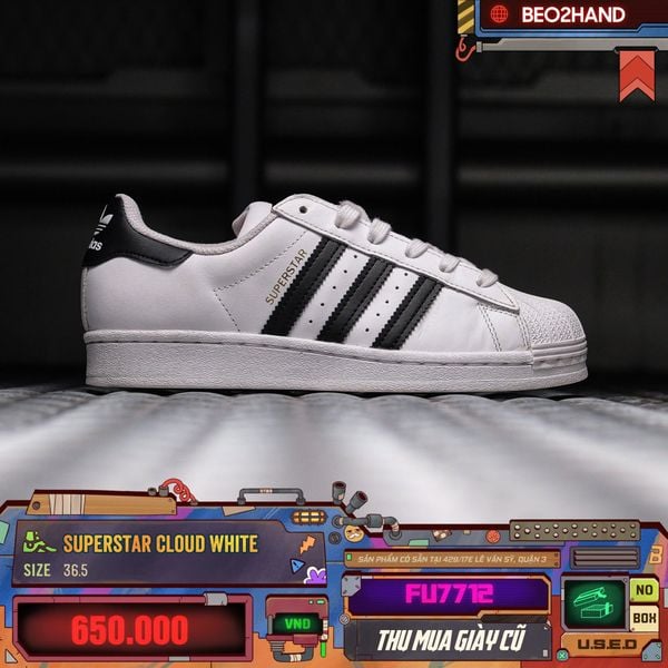 SUPERSTAR CLOUD WHITE - FU77712 - 36.5