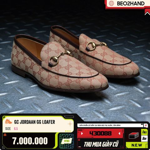 GUCCI JORDAAN GG LOAFER - 430088 - 6.5