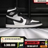 JORDAN 1 RETRO HI 85 BLACK WHITE - BQ4422 001 - 42.5