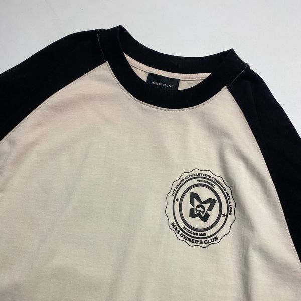 MAISON DE MAS RAGLAN TEE