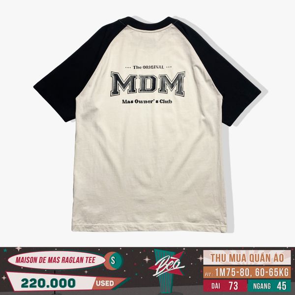 MAISON DE MAS RAGLAN TEE