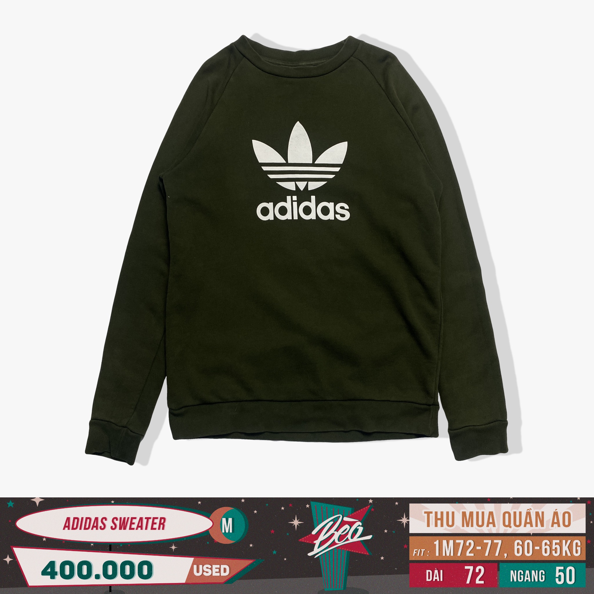 Adidas top army sweater