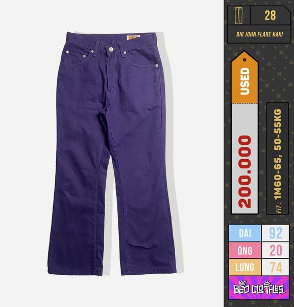 BIG JOHN FLARE KAKI