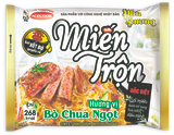  Thùng 24 gói Miến Trộn Phú Hương Bò Chua Ngọt 71g 