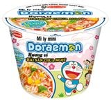  Thùng 12 ly Mì ly Mini Doraemon Hải Sản Chua Ngọt 53g 