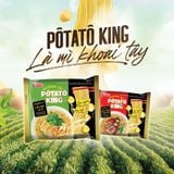  Thùng 24 gói Mì Pôtatô King Lẩu Nấm Sụn Bò 85g 