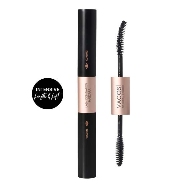 Mascara Chuốt Mi 2 Trong 1 Làm Dài Và Cong Mi Tự Nhiên Vacosi Lash Domination Mascara 10g