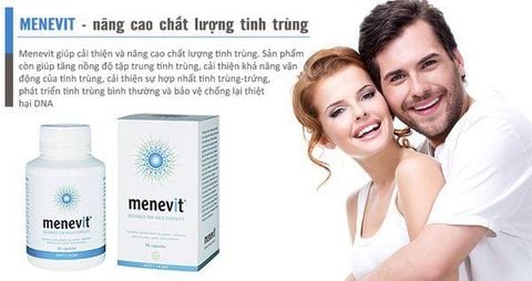 [MẪU MỚI] Menevit – Vitamin tổng hợp cho Nam giới giúp tăng khả năng thụ thai 90 Viên, Hàng Úc