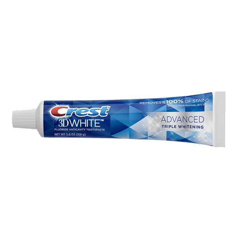 Kem Đánh Răng Crest 3D White Advanced Triple Whitening 164g