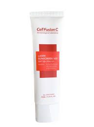 Kem Chống Nắng Cell Fusion C Cho Da Sau Laser 50ml Laser Sunscreen 100 SPF50+ PA+++