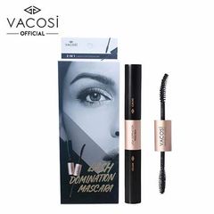 Mascara Chuốt Mi 2 Trong 1 Làm Dài Và Cong Mi Tự Nhiên Vacosi Lash Domination Mascara 10g