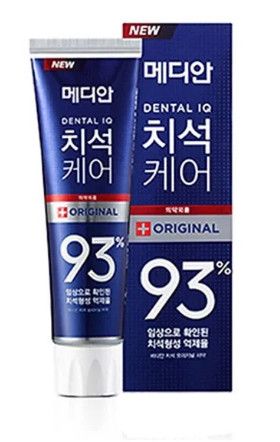 [4 MÀU] Kem Đánh Răng Giúp Trắng Răng, Giảm Ố, Loại Bỏ Mùi Hôi Median Dental IQ 93% Toothpaste 120g