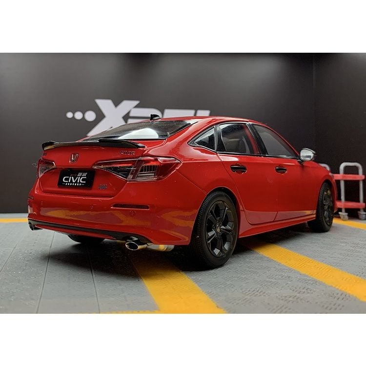 XE MÔ HÌNH HONDA CIVIC TYPE RTỶ LỆ 164 MINIGT  Mô Hình Tĩnh Việt Nam