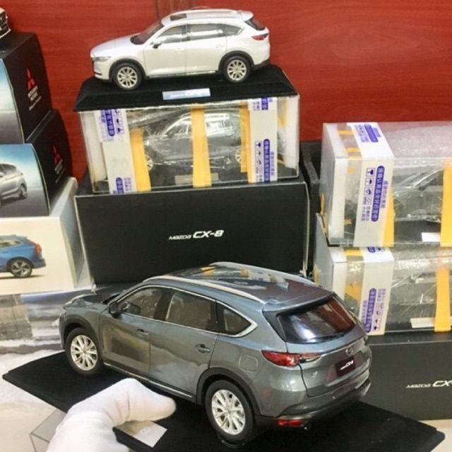 Mô hình xe ô tô Mazda CX5 2017 Red 118 Paudi  banmohinhtinhcom