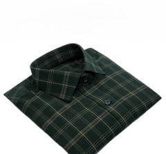 Sơ Mi Nam Xanh Rêu Cổ Classic