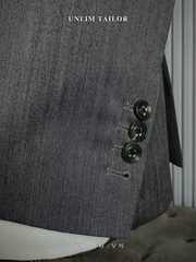 Suit Business Nâu Họa Tiết Herringbone