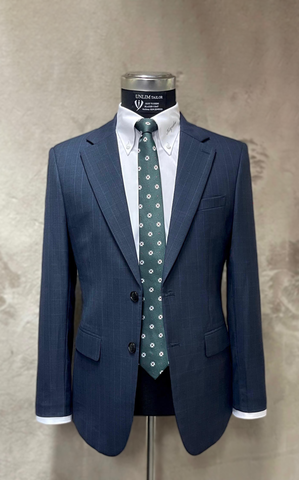 Suit Xanh Tối Hoạ Tiết Prince Of Wales