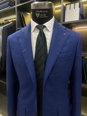 Suit Xanh Navy Hoạ Tiết Nailhead