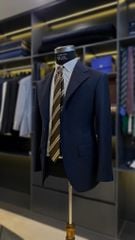 Blazer Xanh Tối Hoạ Tiết Kẻ