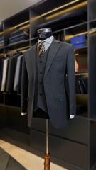Suit Herringbone Gam Trầm