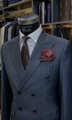 Suit Double Breasted Hoạ Tiết Stripes