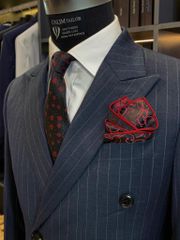 Suit Double Breasted Hoạ Tiết Stripes