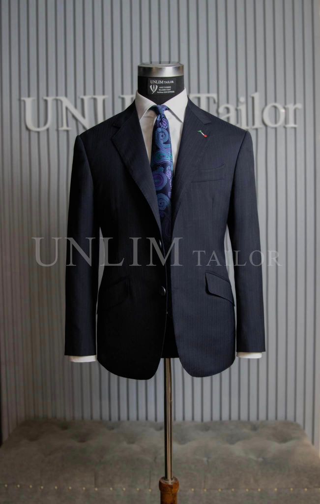 Suit Full Canvas Herringbone