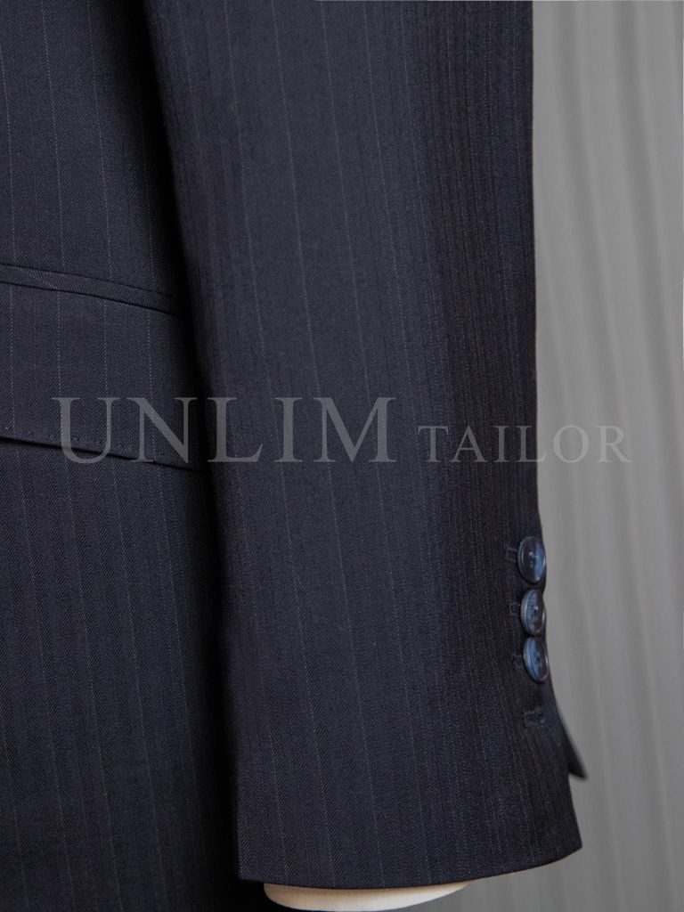 Suit Full Canvas Herringbone