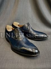 Giày Oxford Classic Blue Berry Đế Tím Tone Sáng
