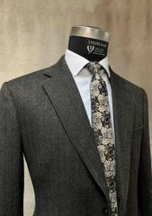Blazer Nam Hoạ Tiết Herringbone