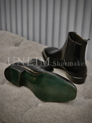 Giày Da Chelsea Boot