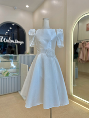 TAFTA HỞ VAI HOA EO