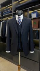 Suit Xanh Tối Kẻ Chìm