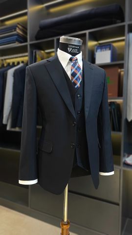 Suit Xanh Tối Kẻ Chìm