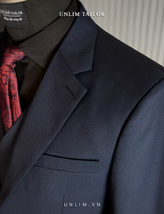 Suit Xanh Đen Vân Chìm