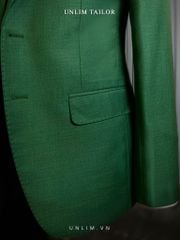 Suit Xanh Sẫm Cổ Nhọn