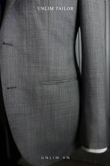Suit Fullcanvas Thùa Cờ Pháp